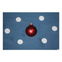 Christmas Bulb Photographic Print