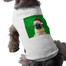 Christmas Bullmastiff puppy Pet Shirt