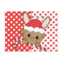 Christmas Bunny Post Cards