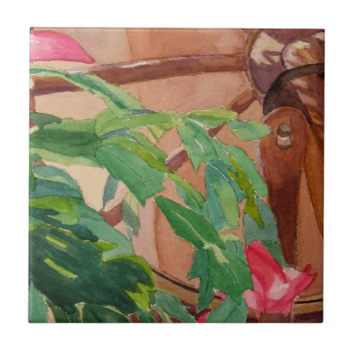 Christmas Cactus Tiles
