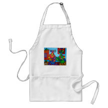 Christmas Cake by Piliero Apron