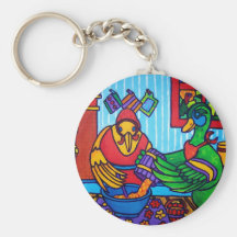 Christmas Cake by Piliero Key Chains