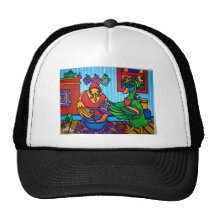 Christmas Cake by Piliero Trucker Hats