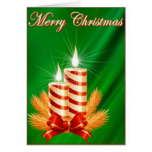 Christmas Candle Card