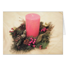 Christmas Candle Card