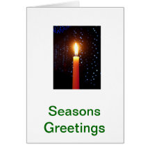 Christmas Candle Cards