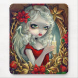 "Christmas Candle" Mousepad mousepads