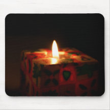 Christmas Candle Mousepads