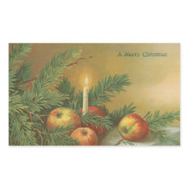 Christmas Candles and Decoration Stickers