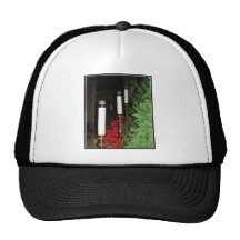 Christmas Candles at Our Lady of Victory Basilica. Hats