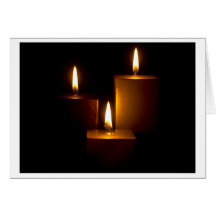 Christmas Candles Card