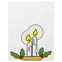 Christmas Candles Personalized Flyer