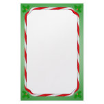 Christmas Candy Cane Personalized Stationery