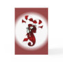 Christmas Candy Canes Greeting Card