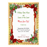 Christmas Candy Garland Invitation
