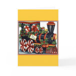 Christmas Candy Train Greeting Cards