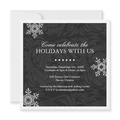 Christmas Card Invitation by colourfuldesigns