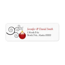 Christmas Card  Label Stickers