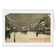 Christmas Card, Stratford-upon-Avon