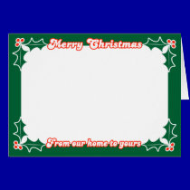 Christmas Card Template cards