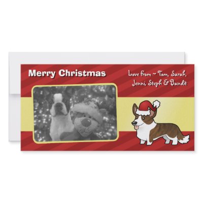Christmas Cardigan Welsh Corgi by CartoonizeMyPet