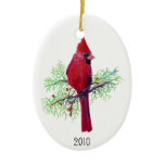 Christmas Cardinal Photo Ornament to Customize