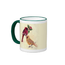 Christmas Cardinals Mug