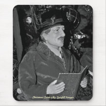 Christmas Caroler Mousepad