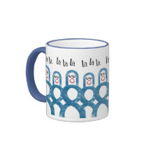 Christmas Carolers Coffee Mug