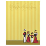 Christmas Carolers Letterhead