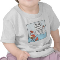 Christmas Cartoon Santa's Eye Test
