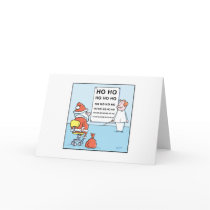 Christmas Cartoons Santas Eye Test