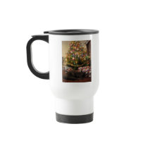 Christmas Cat Coffee Mugs