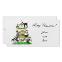 Christmas Cat Tree Photo Card