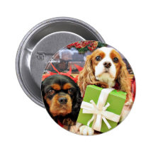 Christmas - Cavalier - Sweet Pea and Poppy Pin