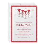 Christmas Cheer Holiday Cocktail Party Invitation