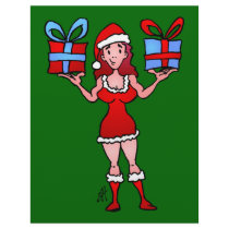 Christmas Chick Letterhead Design