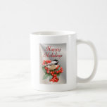 Christmas Chickadee Mugs