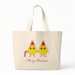 Christmas Chicks Canvas Bags