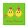 Christmas Chicks Refrigerator Magnets