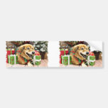 Christmas - Chow Chow X - Hope Bumper Sticker