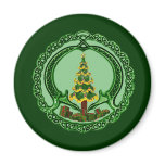 Christmas Claddagh Fridge Magnets