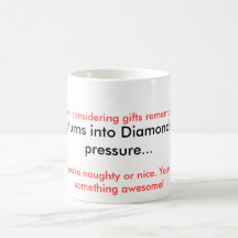 Christmas Coal Mug