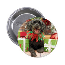 Christmas - Cockapoo - Trumbo Pins