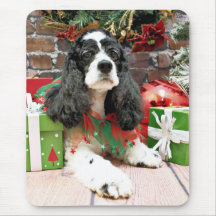 Christmas - Cocker Spaniel - Laci Mouse Pad