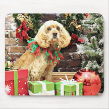 Christmas - Cocker Spaniel - Maggie Mousepad
