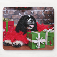 Christmas - Cocker Spaniel - Maggie Mousepads