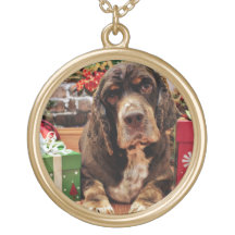 Christmas - Cocker Spaniel - Remmy Pendant