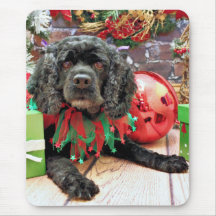 Christmas - Cocker Spaniel - Suzie Mouse Pads