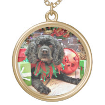 Christmas - Cocker Spaniel - Suzie Necklace